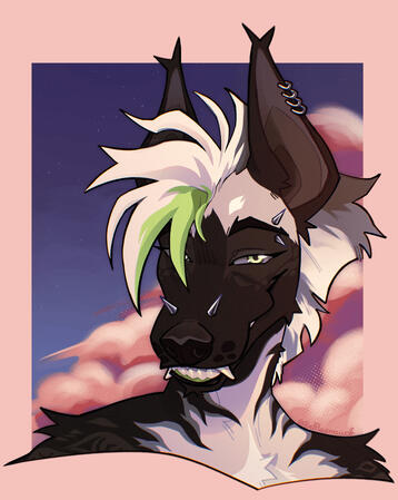 Shaded Bust + Background