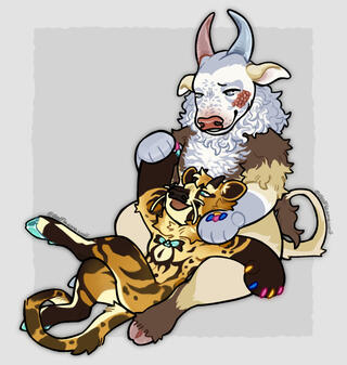 Mini Chibi Couple